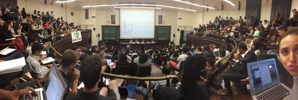 yourCCSC's tweet image. Town Hall on Rules of University Conduct happening NOW #showup