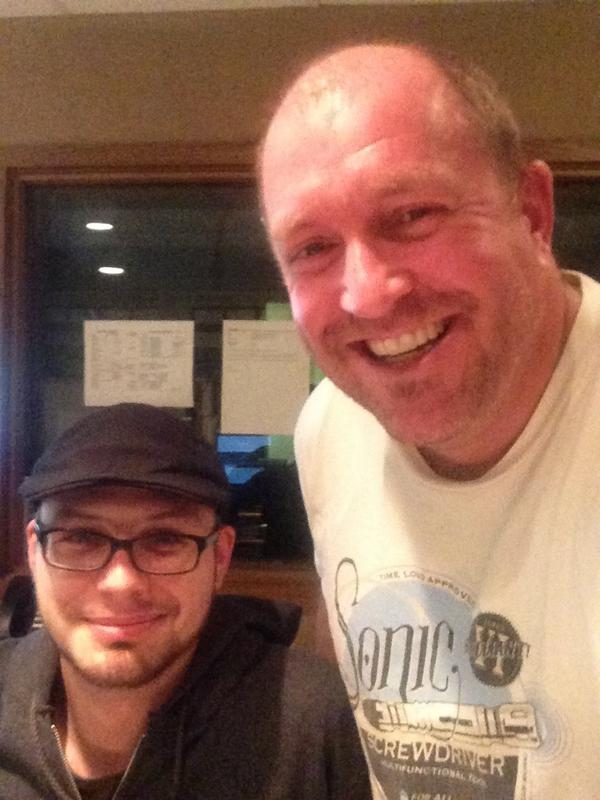 MattMcNeilShow's tweet photo. Thanks to @jpnatysin #JP for helping fill in on the @MorningGrind950 for the last month and Monday too! #GoGamer! http://t.co/nmpSba834H