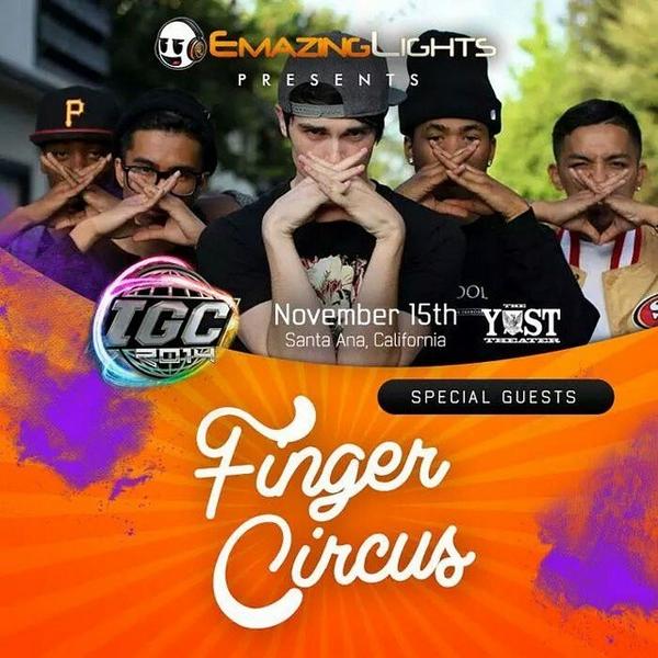 EmazingLights's tweet photo. We linked up with our friends @fingercircus in the past, but now they're taking over #IGC2014 ! Catch the crew th... http://t.co/Sad2BLS9cW