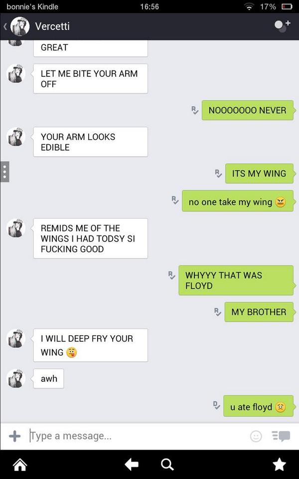 im a ugly duckling and she is gonna eat me:/