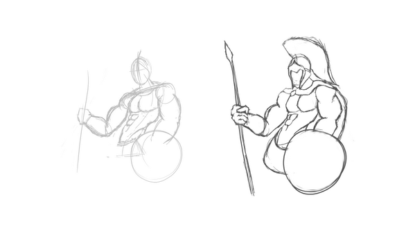 AIGJDFT's tweet photo. Soon selling a spartan mascot logo, check out the sketches! RTs and Fav REALLY help! @iSolationEmpire @Studio48_ http://t.co/EpVqPjEhUX