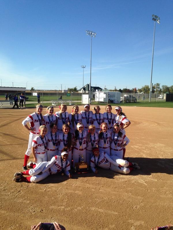 MSHSactivities's tweet photo. Patriots Win 9-1 over a GREAT Marian Team. Four Peat is Complete! Congrats players, coaches, and fans. Thank You FANS http://t.co/0kB1t4qpWJ