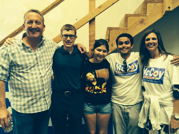 KristinOlsenCA's tweet photo. Inspiring day w/ McCoy campaign. Never seen more energy, enthusiasm &amp; joy! Floods of volunteers in/out all day! #GOP http://t.co/QZGefKWzKU