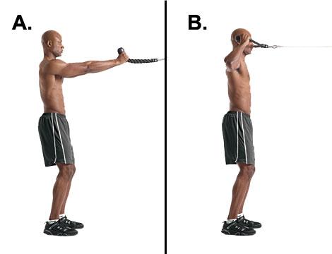 AASportsPT's tweet photo. Day 17: Stretch the chest and strengthen the lower traps with the face pull #NationalPTMonth #GainTheAdvantage http://t.co/hMgkEni25G