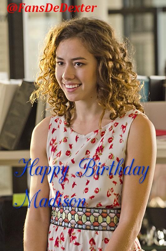 Happy Birthday to Madison Burge :-) 