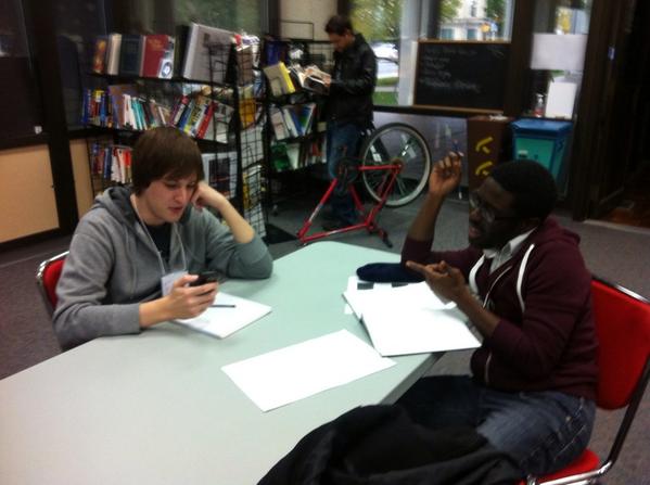 hackforge's tweet image. Views from the #HackWE3 work session. #hackathon #windsor #pollutionsolution