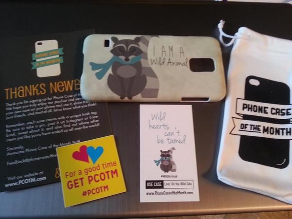 Bsiebert2016's tweet photo. Got my first @PhoneCaseOfTheM it's super cute #WildAnimal #PCOTM #MonthlySubscription http://t.co/3D3SVn5Cw5