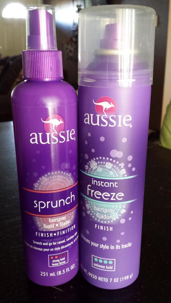 MomsDontSayThat's tweet photo. Woop woop. My @InfluensterVox box came today! @aussiehair products just in time for date night http://t.co/lEzychnJCd