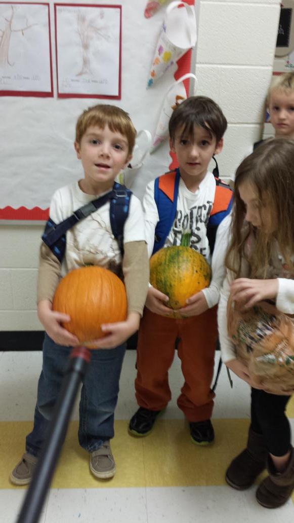 jvwashamcms's tweet photo. J V Washam kindergarten just back from the pumpkin patch! http://t.co/aqZbr5nK9X