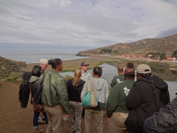 TheCACoast's tweet image. Enjoyed a great day at Rodeo Beach @GoldenGateNPS w/@SacConservation Corps &amp;amp; @ThankYouOcean. Thx Ryan for the tour!