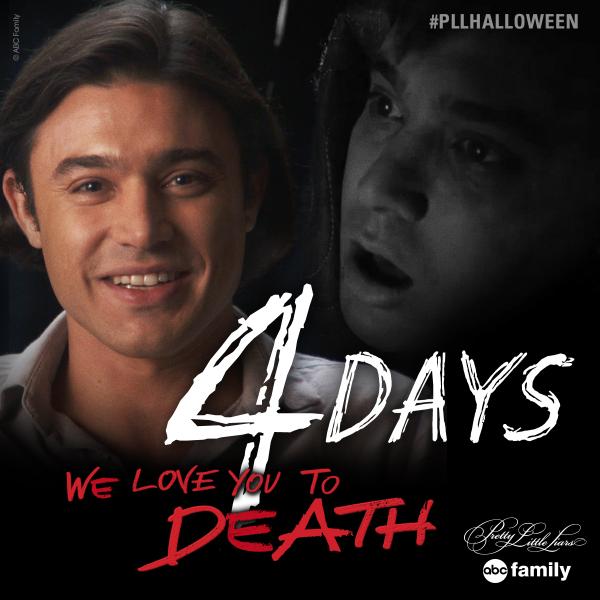 PLLonMax's tweet image. It’s not a secret… The #PLLHalloween special is only FOUR DAYS awAy!