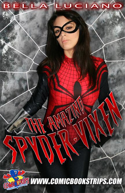 comicbookstrips's tweet photo. THE AMAZING SPYDER-VIXEN Starring Bella Luciano is ON SALE NOW! http://t.co/rEY57GNJlo http://t.co/sU5v7AU2Ww
