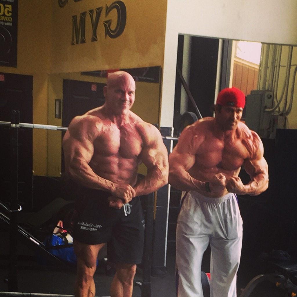 Mike Titan O'Hearn auf Twitter: â€žHappy #FlexFriday you barbarians! Great  workout today with Stan \