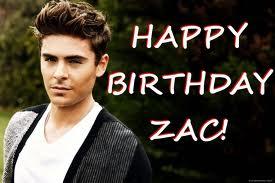 Happy birthday ZAC EFRON..
<3<3<3 