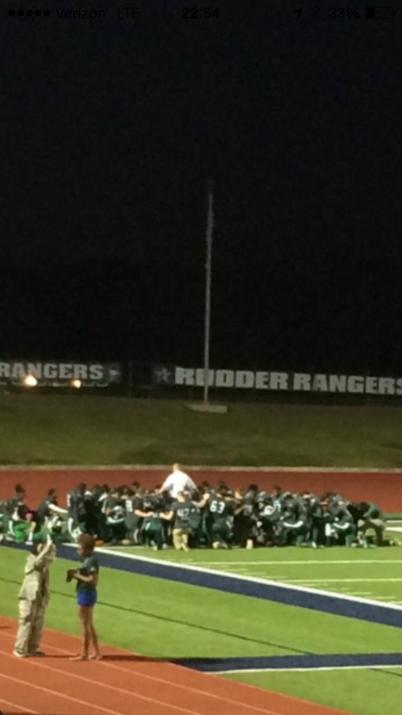 Coach_Montalvo's tweet photo. Got to see two great Texas high school football games tonight in Bryan/ College Station! #TLU19 http://t.co/Eb6Lc1uUAT