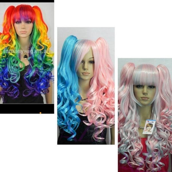 #amazing #alternate #alternatefashion #fashion #instafashion #rainbow #cottoncandy #kawaii #japan #wigs #cosplay ...