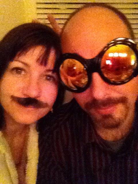 yarnsalad's tweet photo. Cards against humanity night. #fancydinnerparty http://t.co/AiISk45azE