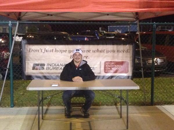 SouthCentralAD's tweet photo. Thank you to Indiana Farm Bureau Insurance from LaPorte for sponsoring our senior night and Satellite Raffle! http://t.co/WgoPHFst3Q