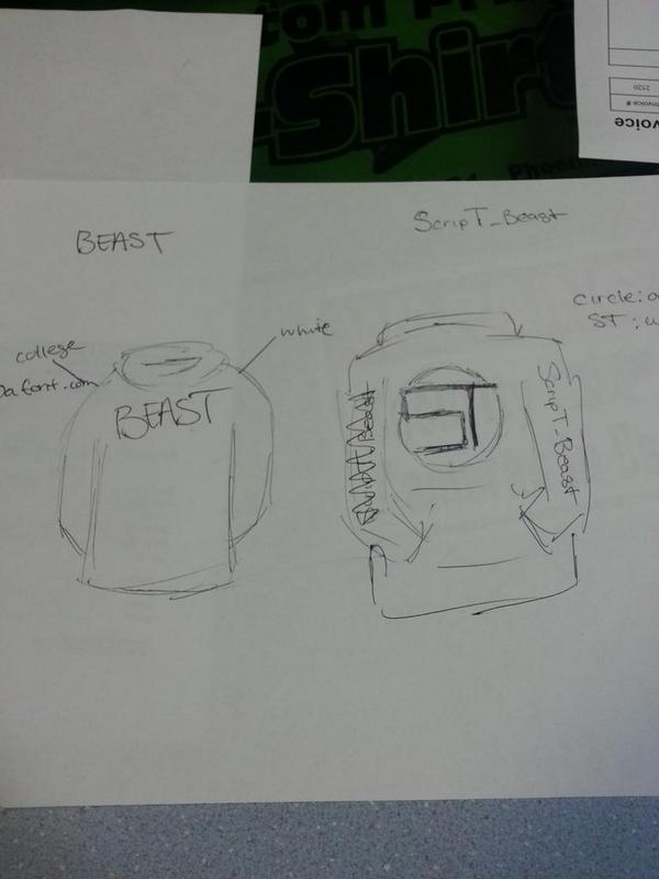 ScripT_Beast's tweet image. @ScripT_Effectz @ScriptAces  my hoodie design