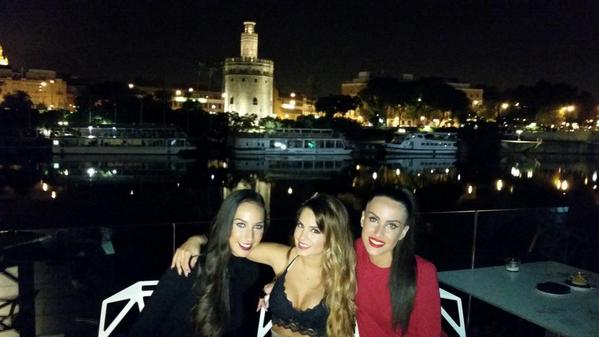 Sevilla en el evento de juegos de trono