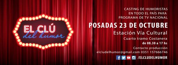 Próximo Jueves 23 visitamos #Posadas #casting en La Estación Vía Cultural de 8.30 a 17hs Estas avisado!