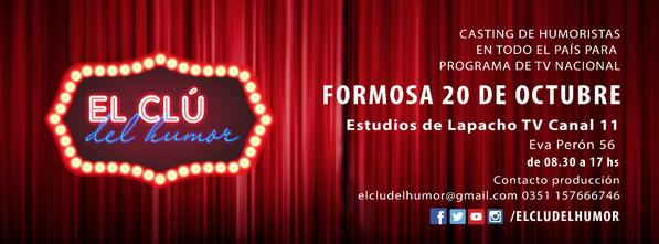 El Lunes el Clú está por #formosa ! De 8.30 a 17.30 en <a href="/lapachotv/">Lapacho TV Canal 11</a> Te estamos avisando!