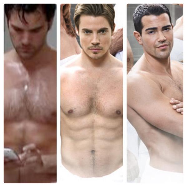 TeamJREwingIII's tweet photo. Let's keep the sexiest men on TV (well 2 of em) on the air. #SaveDallas #DallasTweetathon http://t.co/ZeVvN7EmXW