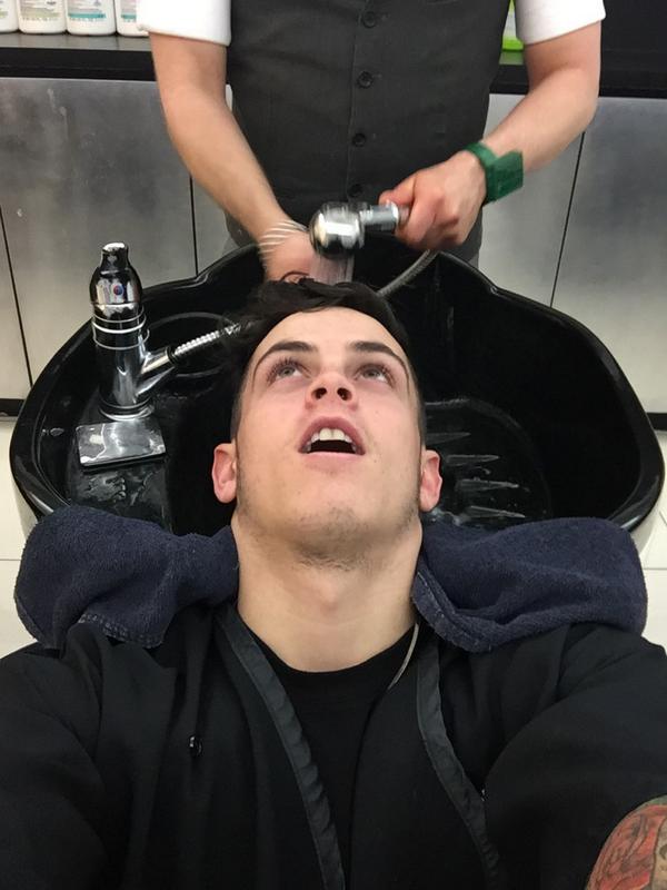 danielsahyounie's tweet image. Best part of getting a hair cut