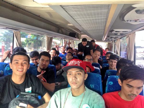 Uda pada otw ke lap'n nih #RTGF2014 #lastreetball