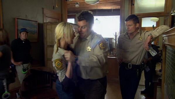 Keep The Ferg dancing! That man can move!  #Longmire4