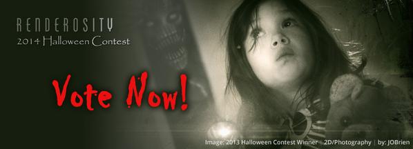 RenderosityART's tweet photo. Halloween contest now in voting.  View to see your favorite image.
#Halloween #contest #scarysocial http://t.co/5rww6CpLsF