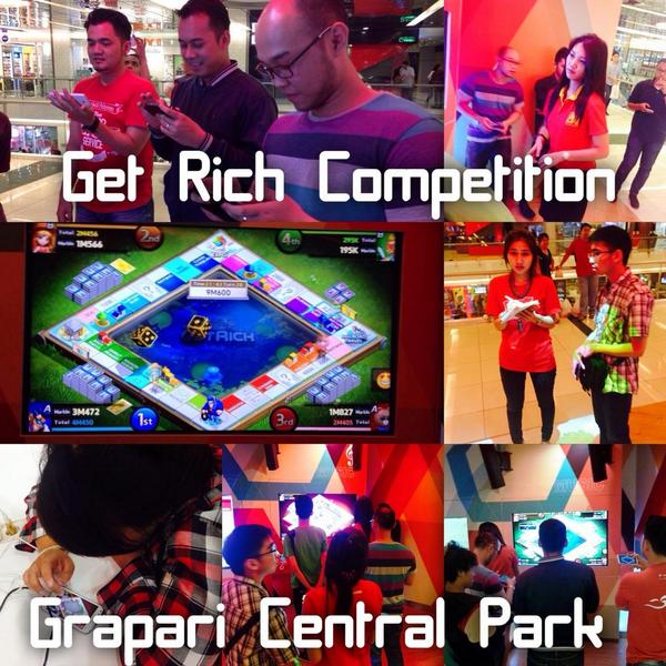 Grapcp's tweet photo. Get rich competition ;) @grapari central park jakarta barat http://t.co/1cdvDgjSls