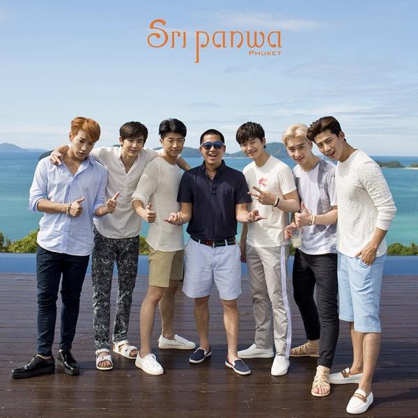 nikunhvj's tweet photo. “NichkhunID: [Pic] 2PM in Phuket from Sripanwa's instagram via.2pmalways http://t.co/w2dDLM2VpH”