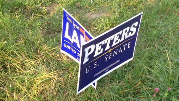 StandwithLand's tweet image. Gary peters people playing dirty in Davison team land is not going to get on that level @RJ4MI