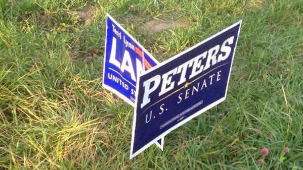 StandwithLand's tweet image. Gary peters people playing dirty in Davison team land is not going to get on that level @RJ4MI