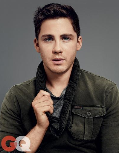 MDeGuzmanS's tweet photo. "@sugarscape: TODAY IS A GOOD DAY. The proof being Logan Lerman's hot hot hot GQ shoot: http://t.co/T4rXp18D7s http://t.co/WWuALs11E9"