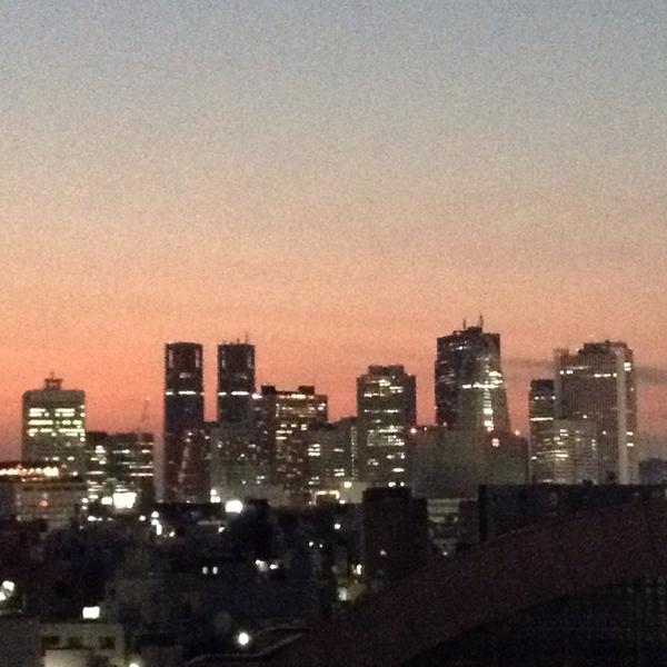 Dusk in Tokyo