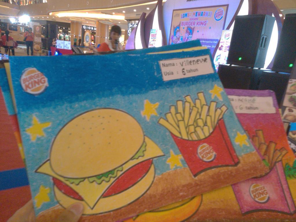 Mewarnai Gambar Burger