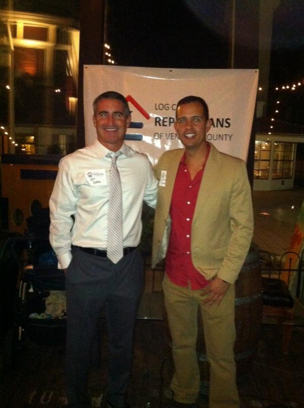 Thanks Jeff Gorrell for coming out to speak to log cabin republicans of Ventura county! You have our full support!