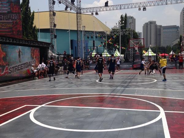 #capitalballers on court at #lasgf