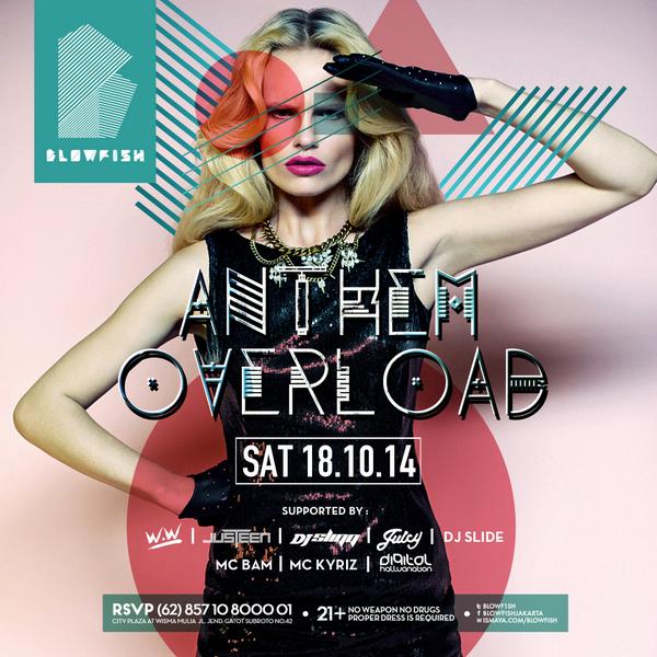 ANTHEM OVERLOAD <a href="/DJ_wW/">William Wijaya</a> |@DJ_Justeen |<a href="/dhikasliqq/">Andhika Soetalaksana</a> |<a href="/DJ_Juicy_/">Biondi Dharmawan</a> |<a href="/slideDJ/">Daniel Ardi Kridaningtyas</a> |<a href="/MCBAM_/">BAM</a> |<a href="/Kyriz_BooGiemeN/">Dana Rizky</a> 085710800001
