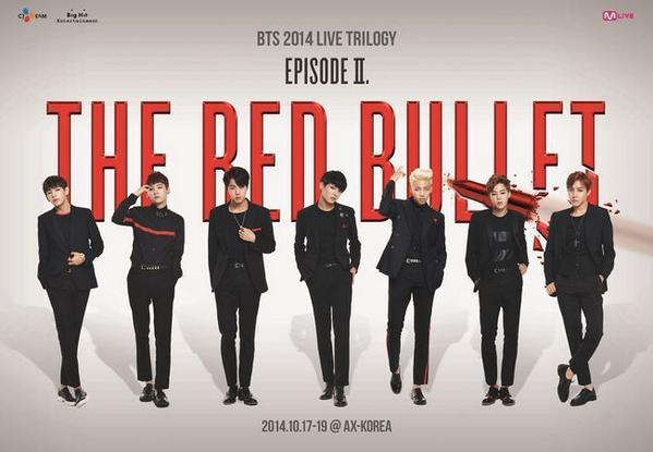 BIGHIT_MUSIC's tweet photo. #방탄소년단의 첫 단독 콘서트 <BTS 2014 LIVE TRILOGY : EPISODE Ⅱ. THE RED BULLET>! 두 번째 무대가 잠시 후 펼쳐집니다. 함.성.장.전. http://t.co/5zRnlvGWIg