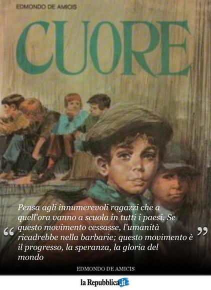 repubblica's tweet image. 18 ottobre 1886 - Viene pubblicato il libro Cuore di Edmondo De Amicis #AccaddeOggi