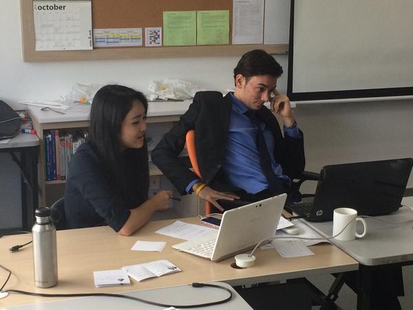 PPMUN2's tweet photo. Head chair of ECOSOC frustrated #ppmun14 http://t.co/hXfKfPfVMo