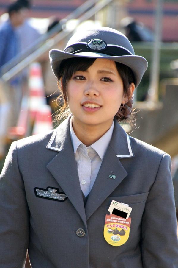 くるみんくる Nyantamu Ka124 こんなに可愛い駅員 さんホントにいたら話題になりそうだけどね 機会があったらお願いしますw