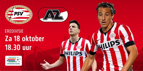 PSV's tweet photo. MATCHDAY! Om 18.30 uur trappen we in het Philips Stadion af voor PSV - AZ. #EendrachtMaaktMacht http://t.co/k9vqJmmhU0