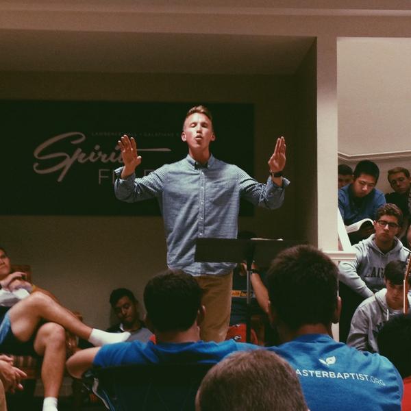 thelawrencehall's tweet photo. "Embrace the interruption. Often God is waiting for you there." @stuartnsharpe #dormdevos #spiritfilled http://t.co/eWr2WbR1VE