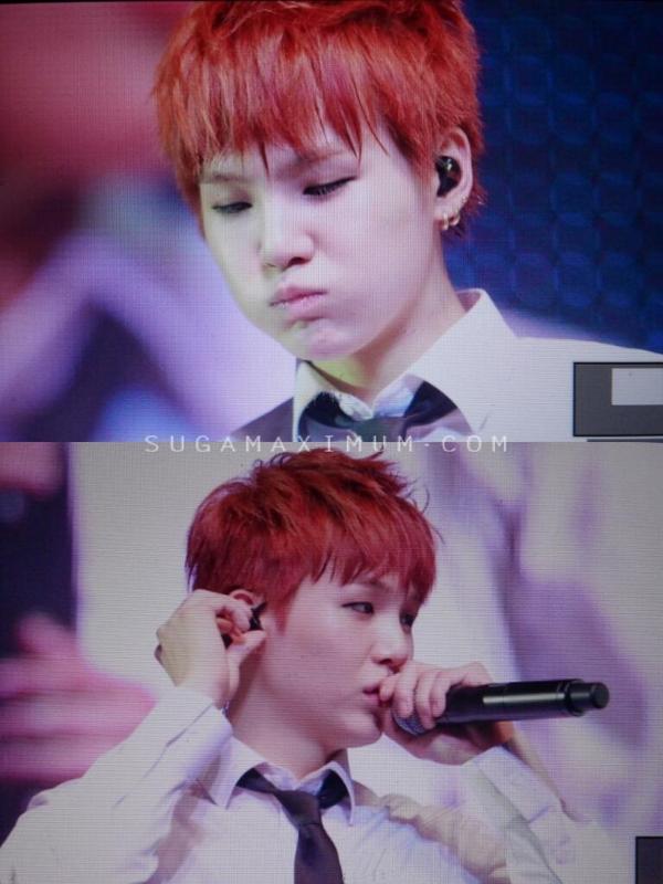 Suga_Maximum's tweet photo. 140917 The red bullet #방탄소년단 #슈가
사실 어제도 찍음 () http://t.co/eJhbQligwR