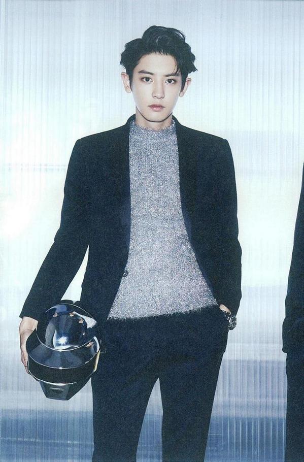 141018 Chanyeol for The Celebrity November issue [1] (scan by chan10)