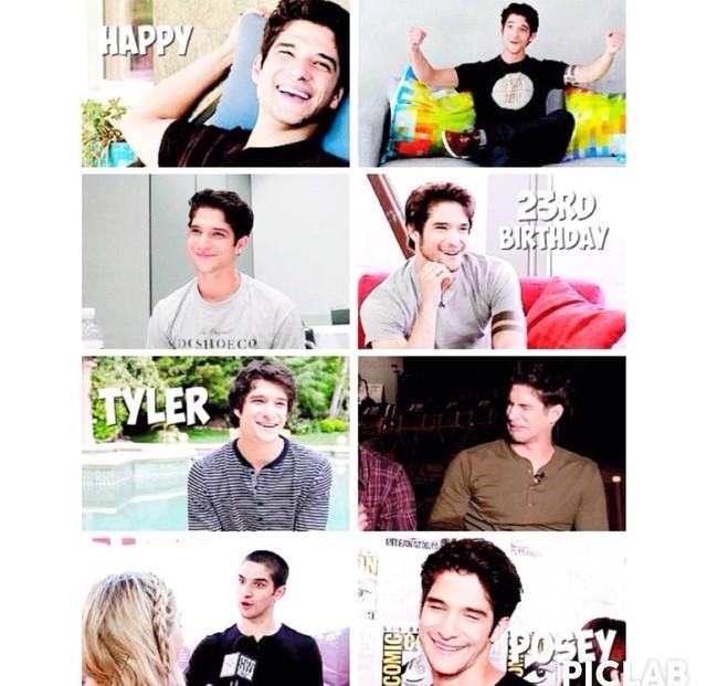 Happy 23 birthday tyler posey    love u    